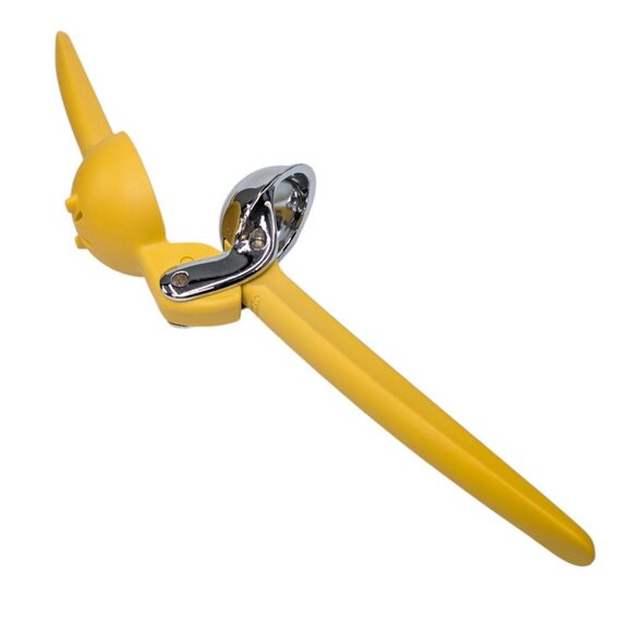 Chef'n FreshForce Citrus Juicer Lemon Yellow Nylon Stainless Steel Dual Gear - Picture 1 of 8